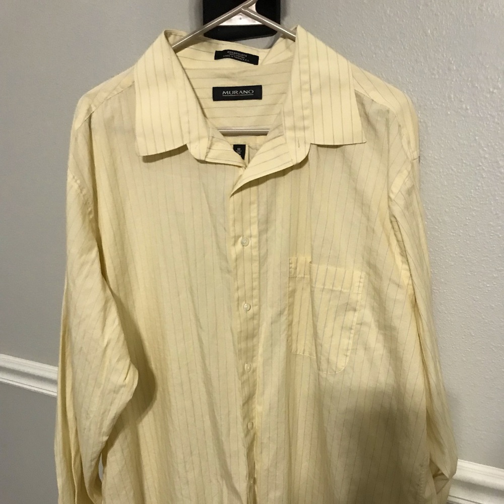 Murano men’s dress shirt 18/36 tall